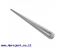 תמונה של מוצר בורג הנעה 8mm ACME, תנועה של 8 מ"מ לסיבוב – אורך 300 מ"מ (goBILDA)
