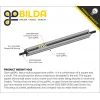 בורג הנעה 8mm ACME, תנועה של 8 מ"מ לסיבוב – אורך 200 מ"מ (goBILDA)