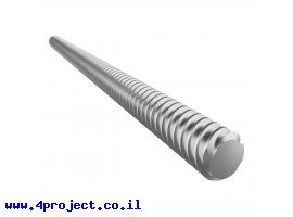 תמונה של מוצר בורג הנעה 8mm ACME, תנועה של 8 מ"מ לסיבוב – אורך 150 מ"מ (goBILDA)