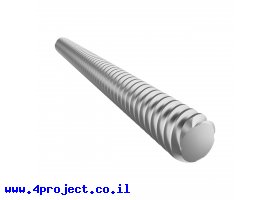 תמונה של מוצר בורג הנעה 8mm ACME, תנועה של 8 מ"מ לסיבוב – אורך 100 מ"מ (goBILDA)