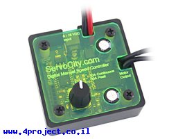 תמונה של מוצר בקר מנוע DC למנוע אחד עד 10A - שליטה ידנית