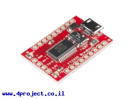 תמונה של מוצר מתאם USB ל-Serial בעזרת רכיב FT232RL