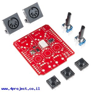 מגן Arduino MIDI