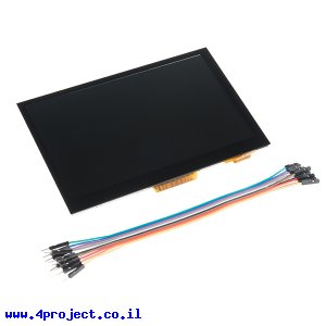 מסך מגע 7" LVDS 1024x600