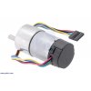 מנוע 37Dx68L מהירות 330rpm @ 12V עם מקודד