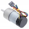 מנוע 37Dx70L מהירות 200rpm @ 12V עם מקודד