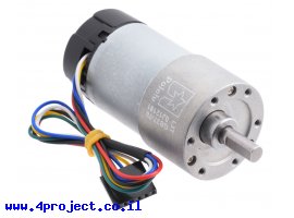 תמונה של מוצר מנוע 37Dx70L מהירות 150rpm @ 12V עם מקודד