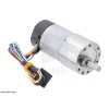 מנוע 37Dx73L מהירות 100rpm @ 12V עם מקודד