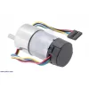 מנוע 37Dx73L מהירות 100rpm @ 12V עם מקודד