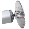 מנוע 32Dx99L מהירות 45rpm @ 12V עם מקודד