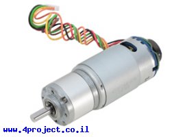 תמונה של מוצר מנוע 32Dx92L מהירות 84rpm @ 12V עם מקודד