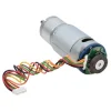 מנוע 32Dx92L מהירות 84rpm @ 12V עם מקודד