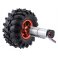 מנוע LP 25Dx63L מהירות 1300rpm @ 6V עם מקודד