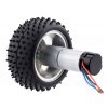 מנוע LP 25Dx63L מהירות 1300rpm @ 6V עם מקודד