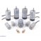 מנוע LP 25Dx63L מהירות 1300rpm @ 6V עם מקודד