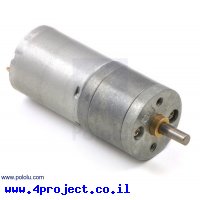 מנוע MP 25Dx48L מהירות 770rpm @ 12V