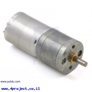 מנוע MP 25Dx54L מהירות 100rpm @ 12V