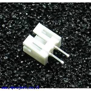 מחבר JST-PH 2 Pin ישר - PTH