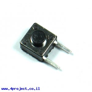 כפתור מיני 6x6 מ"מ - אנכי