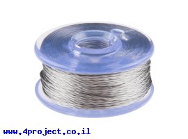 תמונה של מוצר חוט תפירה מוליך על בסיס פלדה - 12 מטר - חלק
