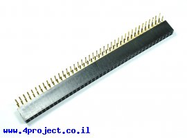 תמונה של מוצר מחבר שורה נקבה - 2x40 בזווית של 90 מעלות