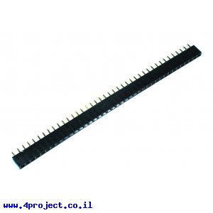 מחבר שורה נקבה - 1x40 - גובה 5.7 מ"מ