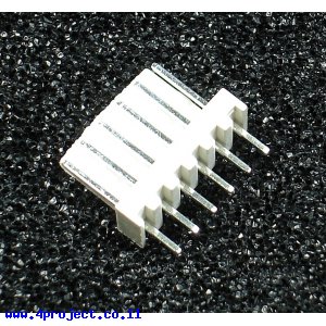 מחבר Molex 6-pin זכר - ישר