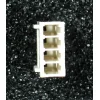מחבר ריק ליצור כבל Molex 4pin