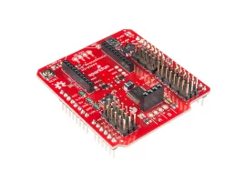 תמונה של מוצר מגן Arduino Lodus Wireless - בקר לשני מנועי DC עם תושבת ל-XBee