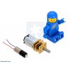 מנוע תת-מיקרו 2500rpm @ 6V