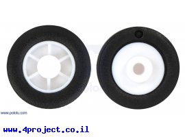תמונה של מוצר גלגל 14x4.5 מ"מ למנוע תת-מיקרו - זוג