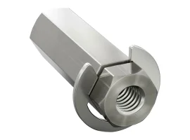 תמונה של מוצר מוט REX 8mm פלדה עם טבעת - אורך 24 מ"מ