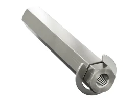תמונה של מוצר מוט REX 8mm פלדה עם טבעת - אורך 48 מ"מ