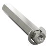מוט REX 8mm פלדה עם טבעת - אורך 52 מ"מ