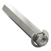 מוט REX 8mm פלדה עם טבעת - אורך 56 מ"מ