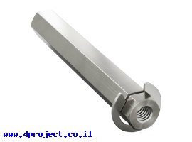 תמונה של מוצר מוט REX 8mm פלדה עם טבעת - אורך 56 מ"מ