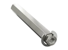 תמונה של מוצר מוט REX 8mm פלדה עם טבעת - אורך 64 מ"מ