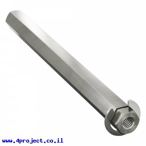 מוט REX 8mm פלדה עם טבעת - אורך 88 מ"מ