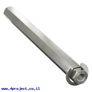 מוט REX 8mm פלדה עם טבעת - אורך 88 מ"מ