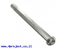 תמונה של מוצר מוט REX 8mm פלדה עם טבעת - אורך 120 מ"מ