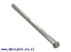 תמונה של מוצר מוט REX 8mm פלדה עם טבעת - אורך 192 מ"מ