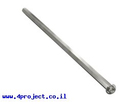 תמונה של מוצר מוט REX 8mm פלדה עם טבעת - אורך 264 מ"מ