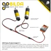 מנוע 36Dx125L מהירות 117rpm @ 12V עם מקודד - סדרה 5203 - ציר REX קצר