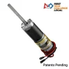 מנוע 36Dx134L מהירות 30rpm @ 12V עם מקודד - סדרה 5204 - ציר REX ארוך