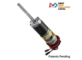 תמונה של מוצר מנוע 36Dx125L מהירות 60rpm @ 12V עם מקודד - סדרה 5204 - ציר REX ארוך