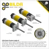 מנוע 36Dx116L מהירות 435rpm @ 12V עם מקודד - סדרה 5204 - ציר REX ארוך