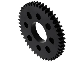 תמונה של מוצר גלגל שיניים MOD0.8, ציר 14 מ"מ, פלסטיק - 45 שיניים