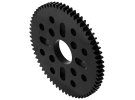 תמונה של מוצר גלגל שיניים MOD0.8, ציר 14 מ"מ, פלסטיק - 64 שיניים