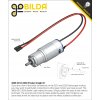 מחבר Bullet 3.5mm זכר עם חוטים AWG16