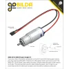 מחבר Bullet 3.5mm זכר עם חוטים AWG16